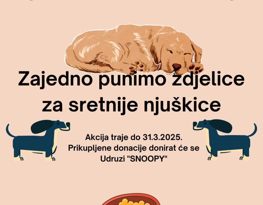 Zajedno punimo zdjelice za sretnije njuškice