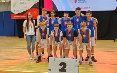 2. mjesto na Državnom natjecanju iz košarke