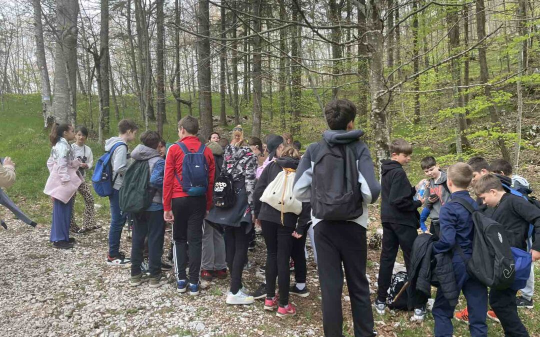 Terenska nastava na Učki