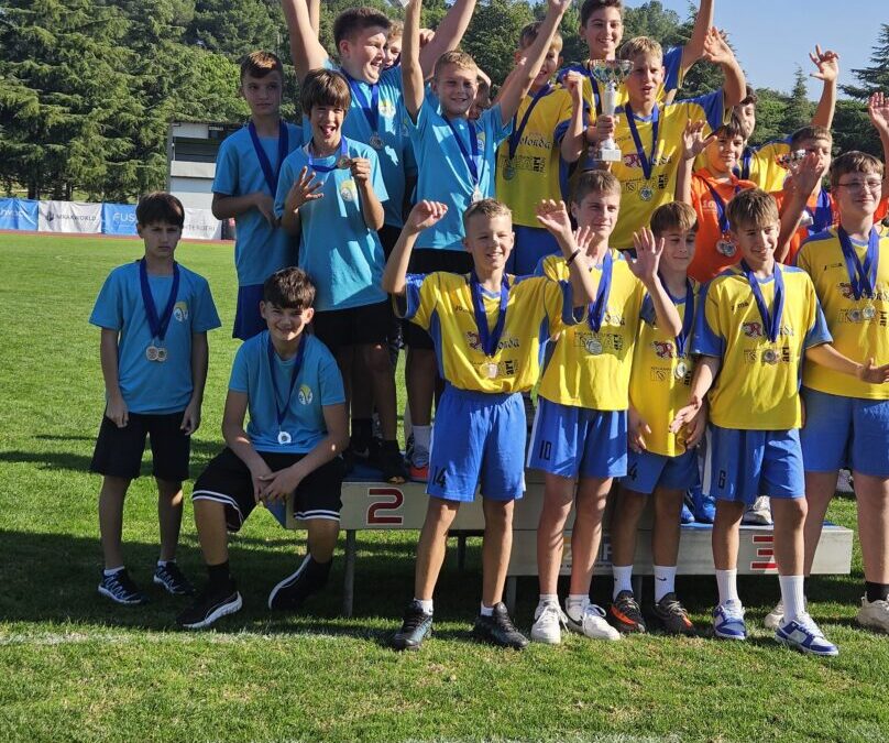 Županijsko natjecanje iz atletike za 5. i 6. razrede