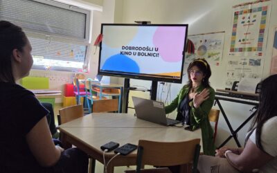 Gostovanje redateljice Lucije Brkić u područnom odjelu Škola pri bolnici